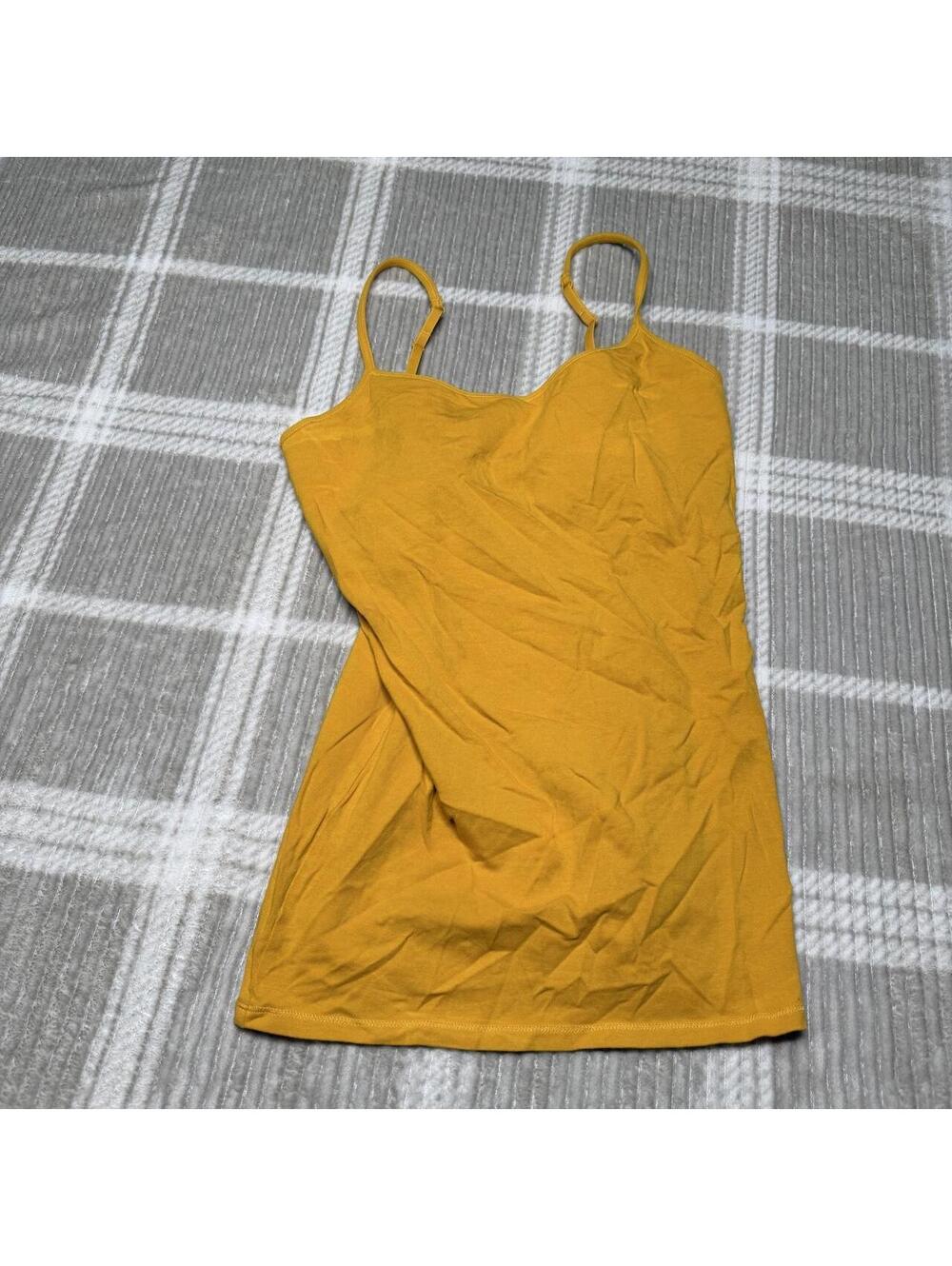 Express Women's Yellow and Orange Vests-tanks-cami